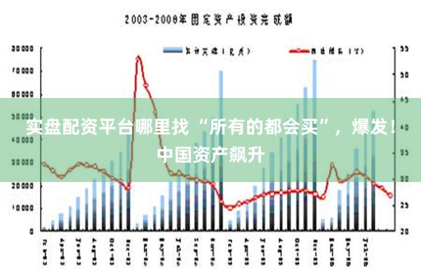 实盘配资平台哪里找 “所有的都会买”，爆发！中国资产飙升
