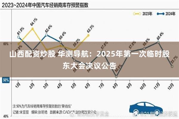 山西配资炒股 华测导航：2025年第一次临时股东大会决议公告