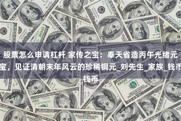 股票怎么申请杠杆 家传之宝：奉天省造丙午光绪元宝，见证清朝末年风云的珍稀铜元_刘先生_家族_钱币